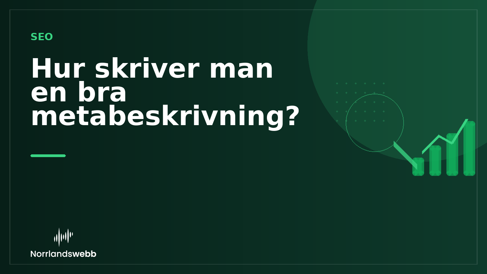 Hur skriver man en bra metabeskrivning? – illustrativ huvudbild