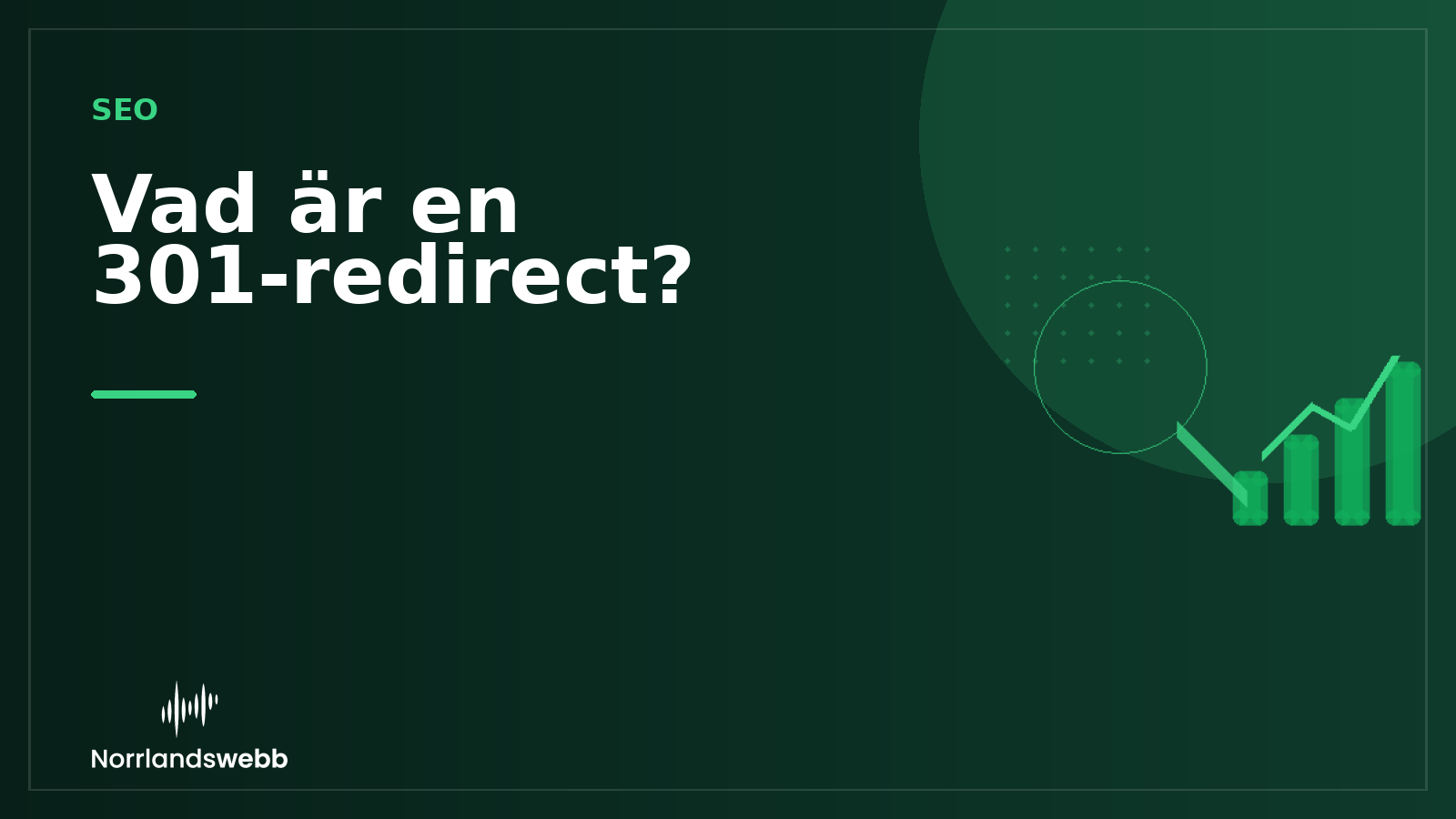 Vad är en 301-redirect? Vad är en 301-redirect? – illustrativ huvudbild