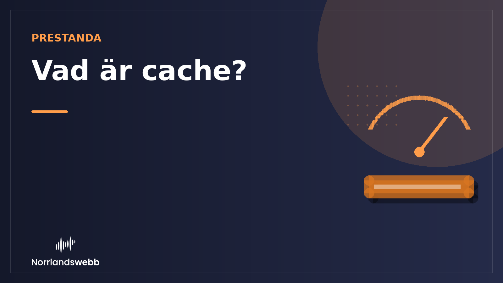Vad är cache? – illustrativ huvudbild