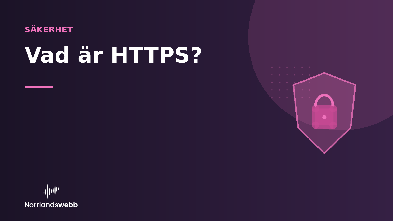 Vad är HTTPS? – illustrativ huvudbild