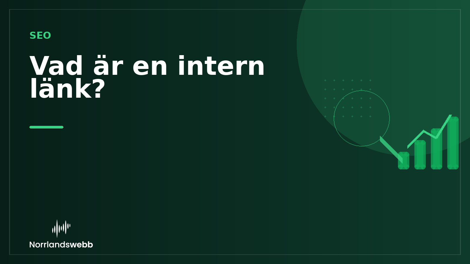 Vad är en intern länk? – illustrativ huvudbild