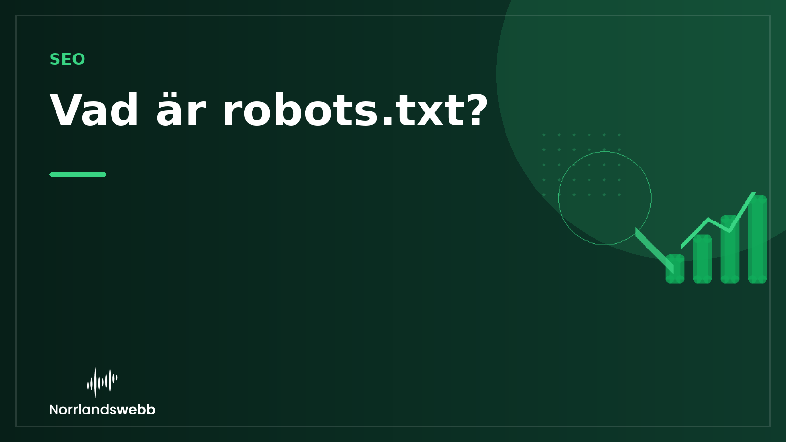 Vad är robots.txt? – illustrativ huvudbild